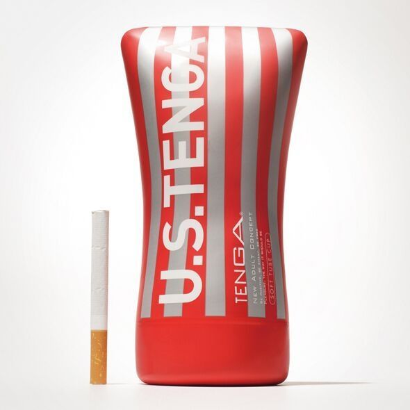 Мастурбатор Tenga US Soft Tube Cup (мягкая подушечка большая) сдавливаемый, супермощное всасывание SO7040 фото