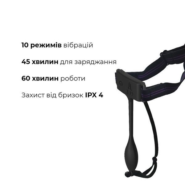 Вібратор-трусики Adrien Lastic Pan-T Vibe із пультом ДК AD40719
