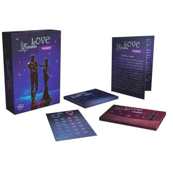 Гра для пари &laquo;LOVE Фанти: Романтик&raquo; (RU) SO4306