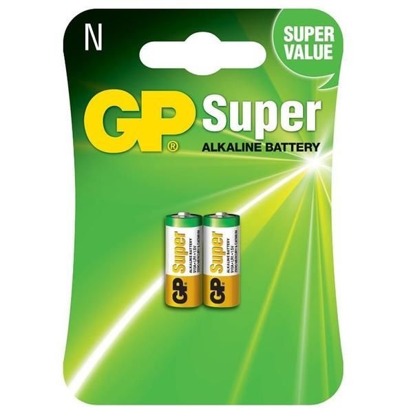 Батарейка GP Super alkaline LR1 (2 штуки) SO1281