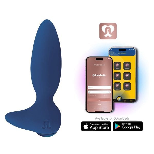 Анальная вибропробка Adrien Lastic Little Rocket 2.0 + APP SX1275 фото