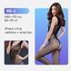 Бодістокінг з доступом Moonlight Model 01 Black, симетричний малюнок у вигляді крил SO6336 3