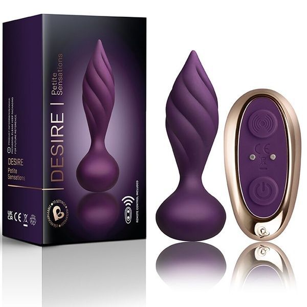 Анальна вібропробка Rocks Off Petite Sensations &ndash; Desire Purple SO5976