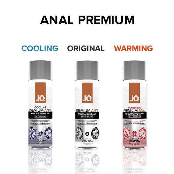 Анальна змазка System JO ANAL PREMIUM &mdash; ORIGINAL (120 мл) на силіконовій основі водостійка SO1443