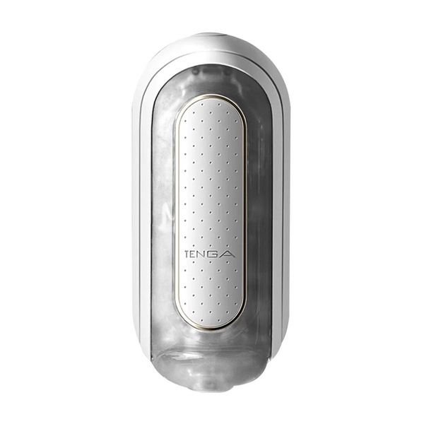 Мастурбатор Tenga Flip Zero Electronic Vibration White, змінна інтенсивність, розкладний SO2010