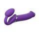 Безремінний страпон з вібрацією Strap-On-Me Vibrating Violet XL, діам. 4,5 см, пульт ДК, регульовани SO3827 1