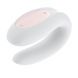 Смартвібратор для пар Satisfyer Double Joy White із широким кліторальним стимулятором SO3897 4