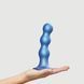 Насадка для страпона Strap-On-Me Dildo Plug Balls Blue Metallic L SO8995 2