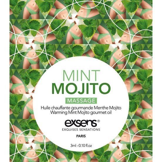 Пробник массажної олії EXSENS Mojito 3мл SO2376