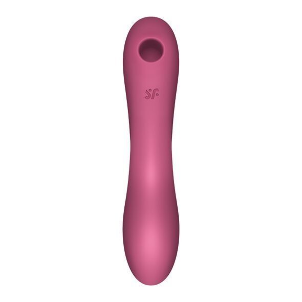 Вакуумный стимулятор с вибрацией Satisfyer Curvy Trinity 3 Red SO6117 фото