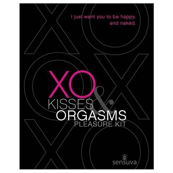 Подарунковий набір Sensuva XO Kisses & Orgasms (бальзам для губ з феромонами і рідкий вібратор) SO3151