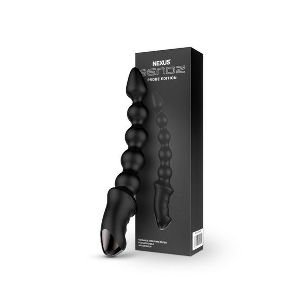 Анальний вібратор-буси Nexus BENDZ Bendable Vibrator Probe Edition, ефект пам&rsquo;яті форми SO6637