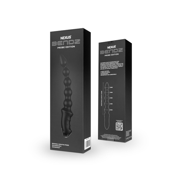 Анальний вібратор-буси Nexus BENDZ Bendable Vibrator Probe Edition, ефект пам’яті форми SO6637