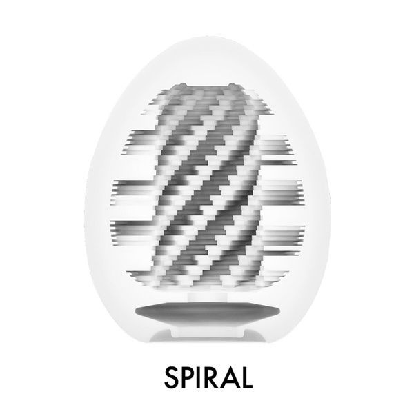Мастурбатор-яйце Tenga Egg Spiral SO9798