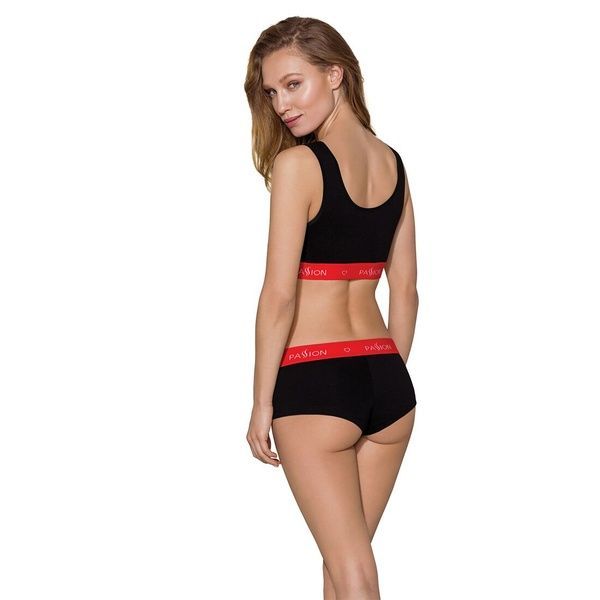 Спортивний топ на широких бретелях Passion PS003 TOP black, size L SO4211