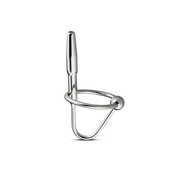 Уретральний стимулятор Sinner Gear Unbendable – Sperm Stopper Hollow Ring, 2 кільця (2,5 см та 3 см) SO4581