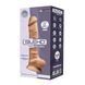 Фалоімітатор з вібрацією SilexD Vetus Vibro Flesh (MODEL 1 size 8in), двошаровий, діаметр 4,2см SO3836 2