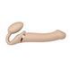 Безремінний страпон з вібрацією Strap-On-Me Vibrating Flesh L, діаметр 3,7 см, пульт ДК, регульовани SO3828 6
