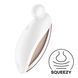 Вибратор для наружной стимуляции Satisfyer Spot On 2 White, очень мощный, гибкий отросток SX0578 фото