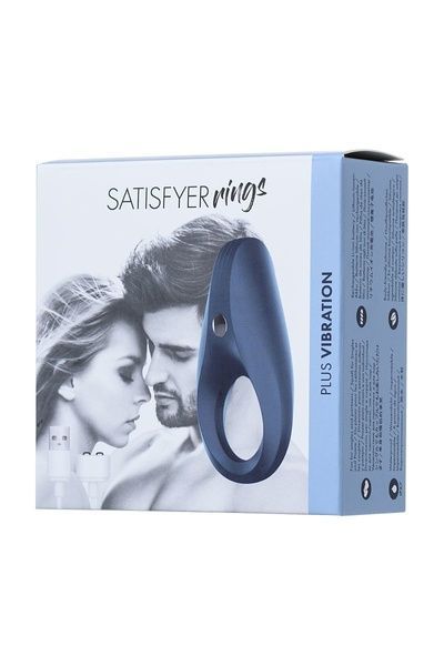 Ерекційне віброкільце Satisfyer Rocket Ring з подовженим стимулятором клітора, перезаряджуване SO2737