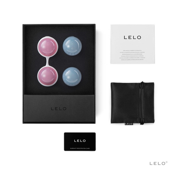 Набір вагінальних кульок LELO Beads, діаметр 3,5 см, змінне навантаження, 2х28 та 2х37 г SO8082