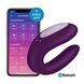 Смарт-вібратор для пар Satisfyer Double Joy Violet із широким кліторальним стимулятором SO3899