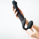 Безремінний страпон з вібрацією Strap-On-Me Vibrating Black L, діаметр 3,7см, пульт ДК, регульований SO3829 7