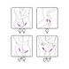 Вибратор двусторонний Adrien Lastic AD-2X с пультом LRS AD108735 фото 6