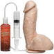 Фалоімітатор, що кінчає Doc Johnson The Amazing Squirting Realistic Cock, ПВХ, діаметр 5,1см SO1973 1