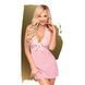 Сорочка з коміром халтером та стрінгами Penthouse - Sweet&Spicy Rose L/XL SO5293 1