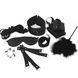 Набір БДСМ Art of Sex - Soft Touch BDSM Set, 9 предметів, Чорний SO6598 3