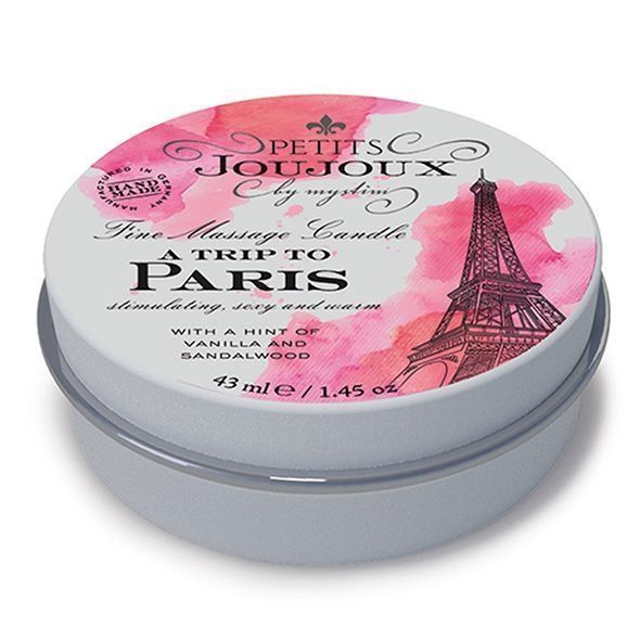 Масажна свічка Petits Joujoux - Paris - Vanilla and Sandalwood (43 мл) з афродизіаками SO3171