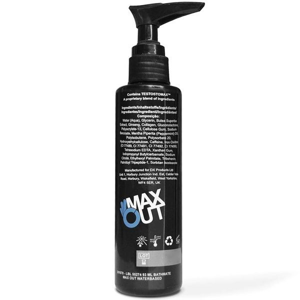 Крем для джелкінга Bathmate Max Out з фітокомплексом Testostomax (93 мл), для збільшення пеніса SO1955