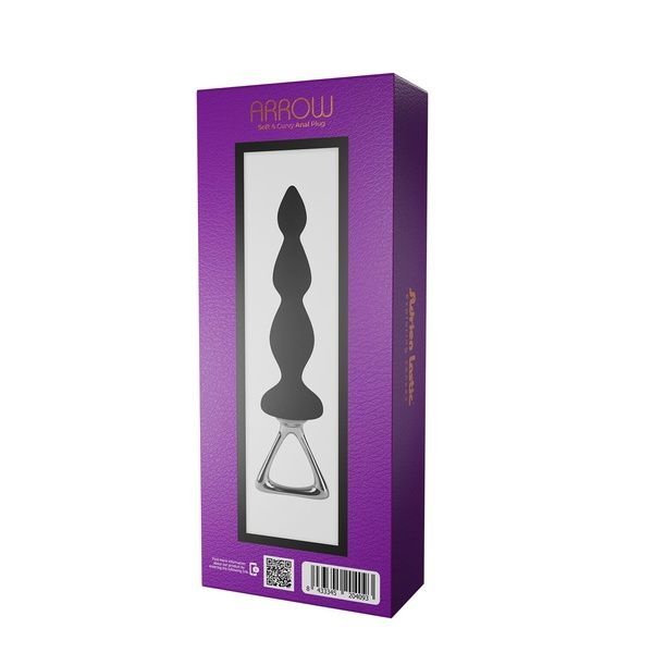 Анальний ланцюжок Adrien Lastic Arrow II Black SX0805