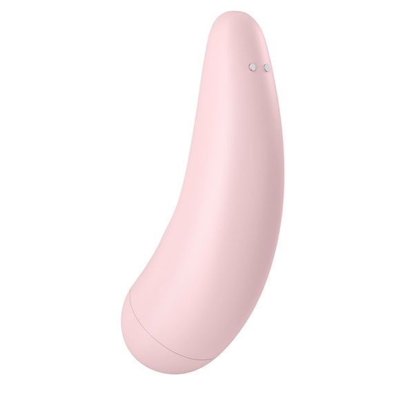 Вакуумний кліторальний стимулятор Satisfyer Curvy 2+ Pink з керуванням через інтернет SO3782