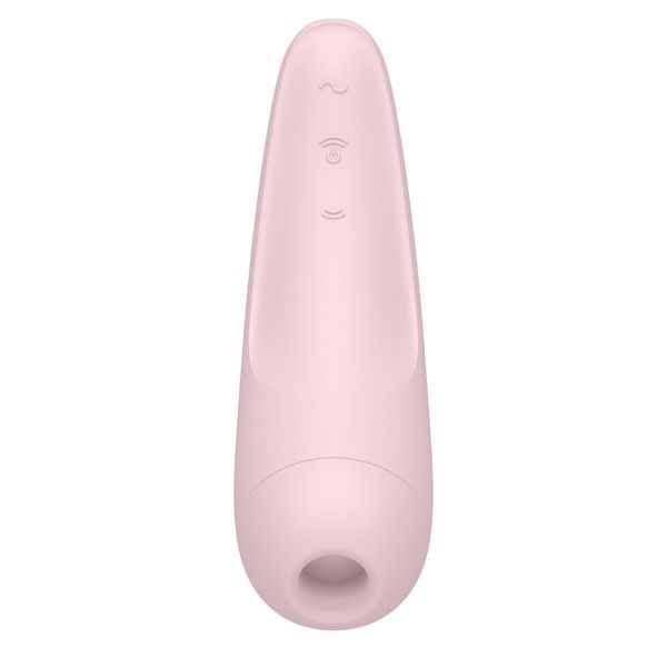 Вакуумний кліторальний стимулятор Satisfyer Curvy 2+ Pink з керуванням через інтернет SO3782