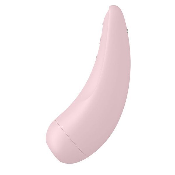 Вакуумний кліторальний стимулятор Satisfyer Curvy 2+ Pink з керуванням через інтернет SO3782