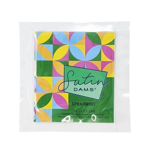Латексна серветка Satin Dams Spearmint 1 шт SX1259