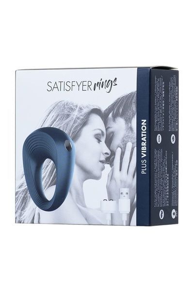 Ерекційне віброкільце Satisfyer Power Ring, класична форма, перезаряджуване, потужне SO2738