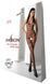 Бодистокинг с плетением на животике Passion BS100 One Size, white, декоративный шов, с доступом SO8941 фото 6
