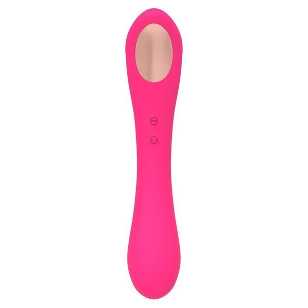 Вібратор та вакуумний кліторальний стимулятор 2-в-1 Alive Quiver Magenta Pink оновлена ​​модель SO6017