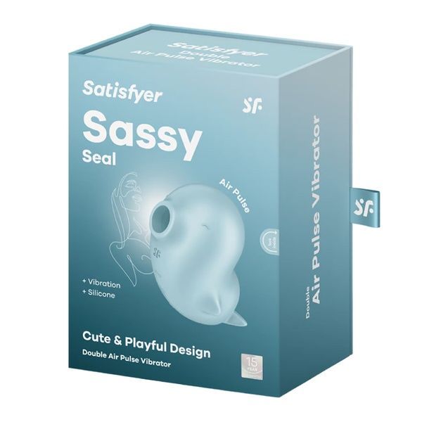 Вакуумний кліторальний стимулятор Satisfyer Sassy Seal SX1210