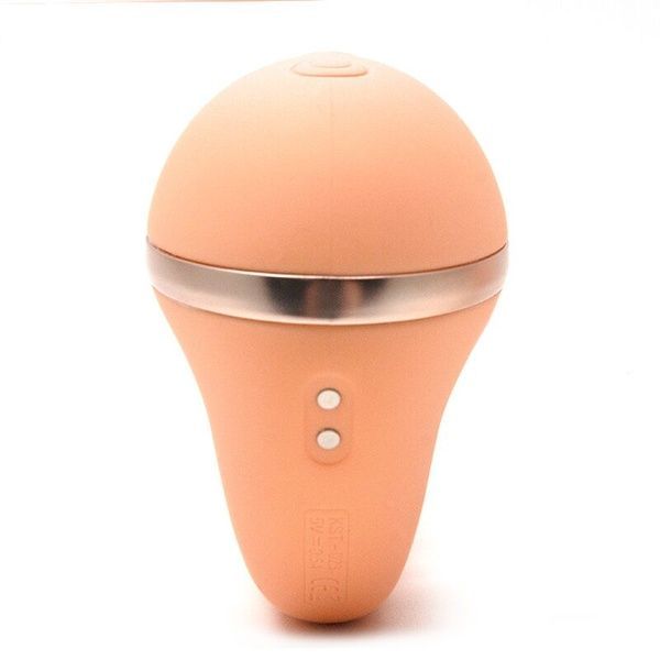 Вакуумний вібратор Kistoy Tina Mini Orange, вагінально-кліторальний SO6542