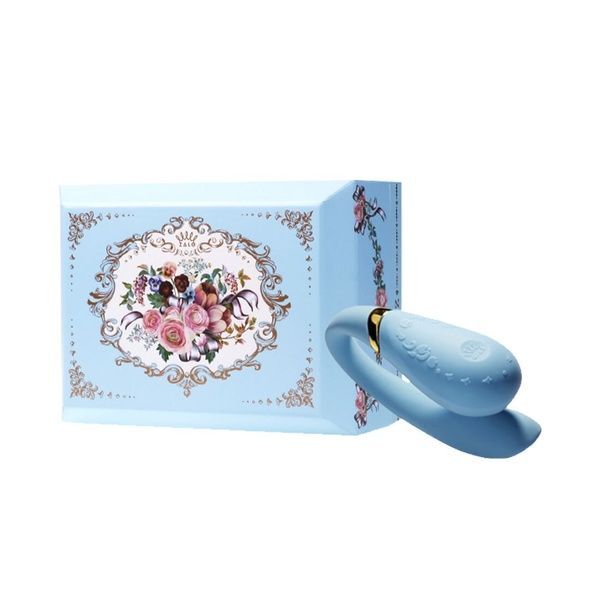 Смартвібратор для пар Zalo &mdash; Fanfan Royal Blue SO6668