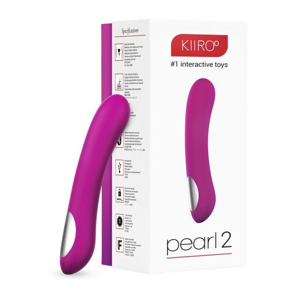 Інтерактивний вібростимулятор точки G Kiiroo Pearl 2 Purple SO2904