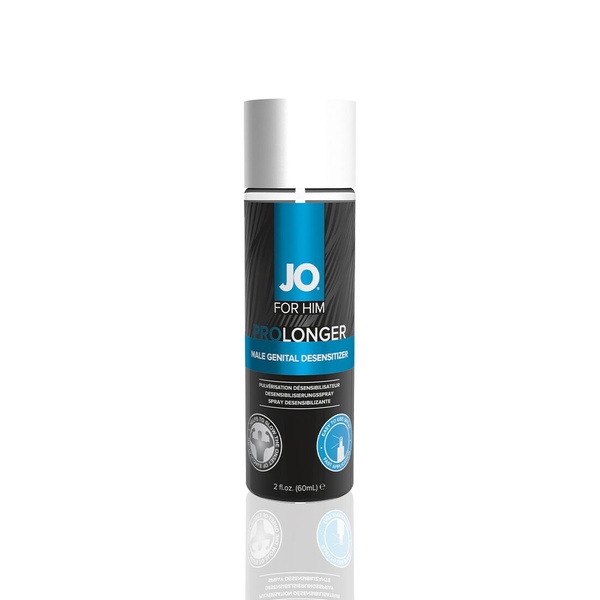 Пролонгувальний спрей System JO Prolonger Spray with Benzocaine (60 мл) не містить мінеральних масел SO1832