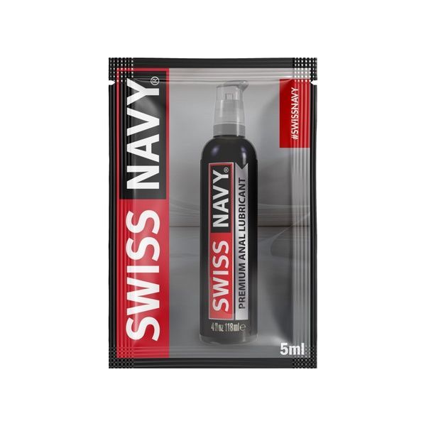 Пробник анального лубриканту на силіконовій основі Swiss Navy Premium Anal 5 мл SO8291