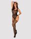 Бодістокінг Obsessive Bodystocking G324 S/M/L black, силуетний малюнок SO7245 3