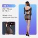 Мини-платье Moonlight Model 07 XS-L Black, глубокое декольте, открытая спинка SO6340 фото 3