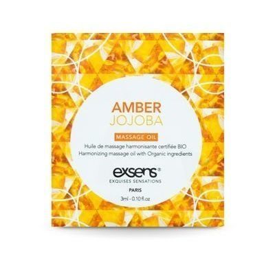 Пробник масажної олії EXSENS Amber Jojoba 3мл SO2384